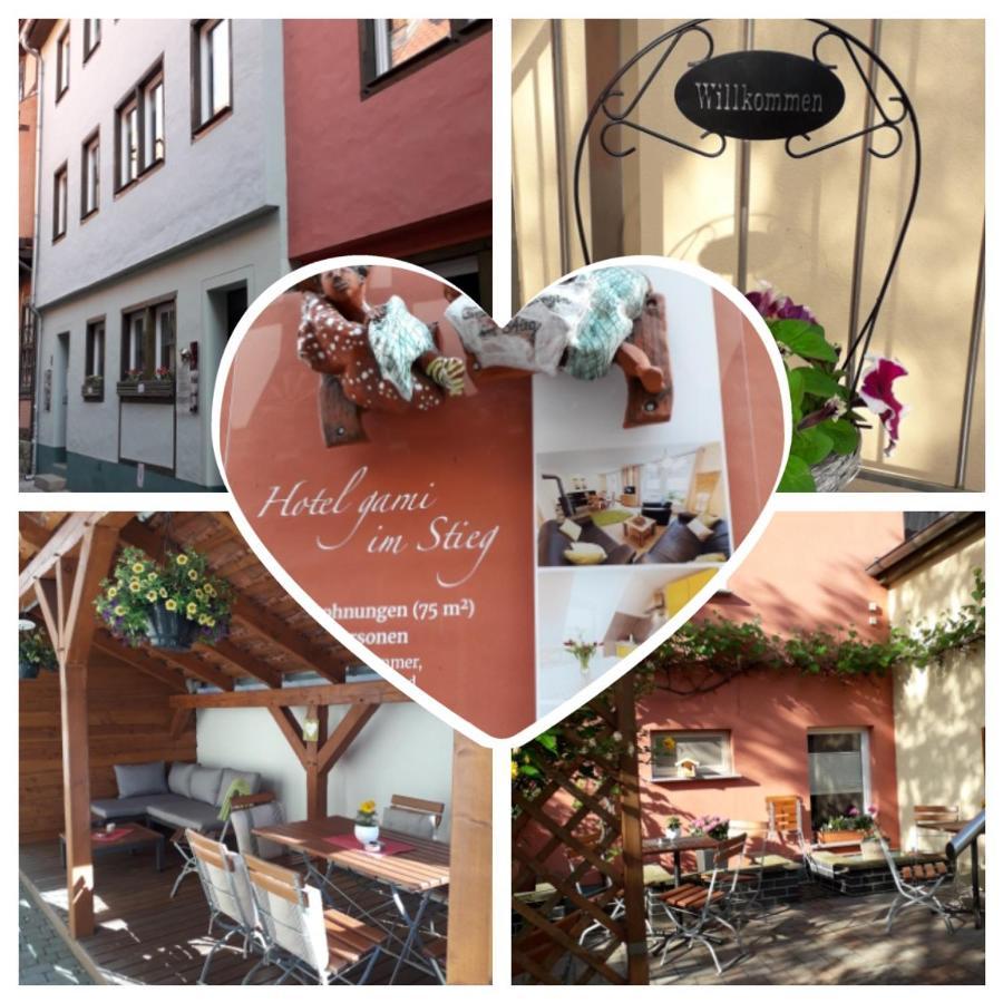 Apartmenthaus Im Stieg Quedlinburg Exterior foto