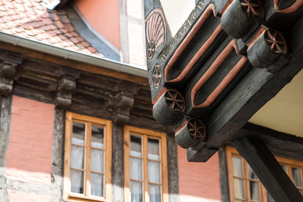 Apartmenthaus Im Stieg Quedlinburg Exterior foto