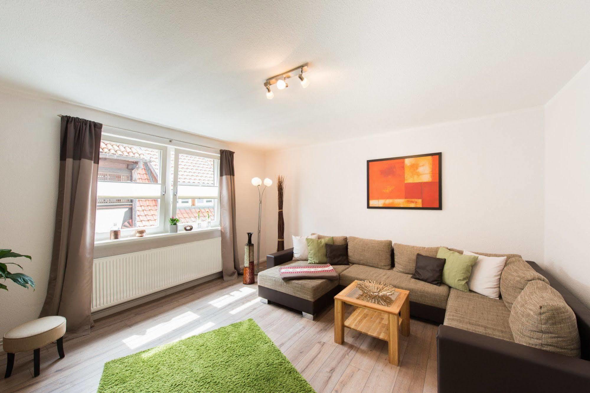 Apartmenthaus Im Stieg Quedlinburg Exterior foto